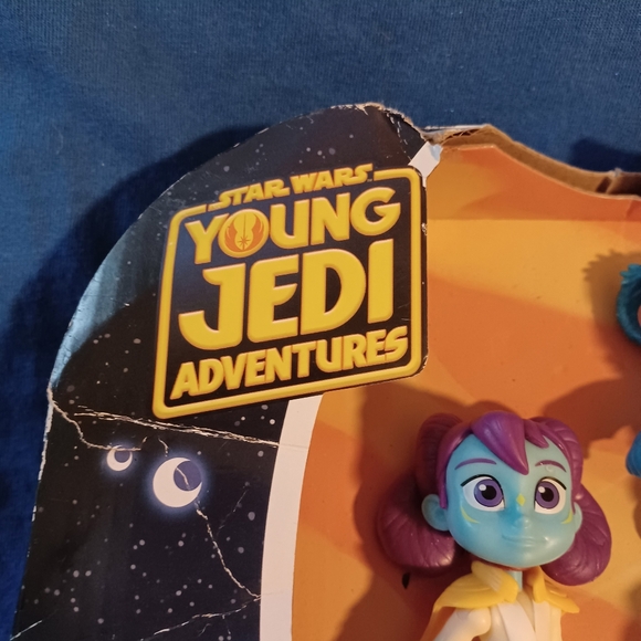 Disney Young Jedi Adventures 4 figurines set with 3 sabers NIB (081524A) - Picture 2 of 4